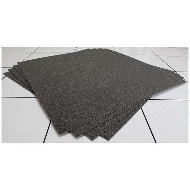  low-traffic-carpet-tiles product-details Grey-1m-x-1m-Classic-Grey-Petal-II-06-Grey-Black-Fleck-model-cpt-1187carpet-tiles-petal-ii-06-1mx1m-4a