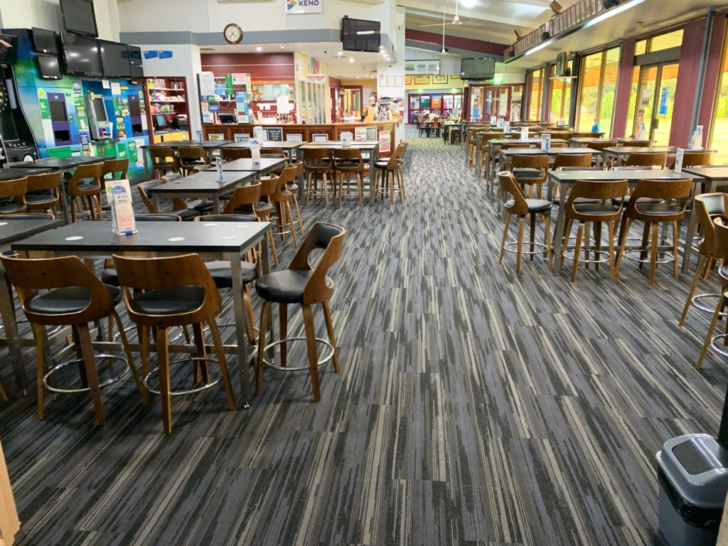  carpet-tile-planks product-details Cushion-Back-Carpet-Tile-PLANKS-25CM-X-1M-LONG-model-1307CT-PLANKS-INSTALLED-AT-CLUB