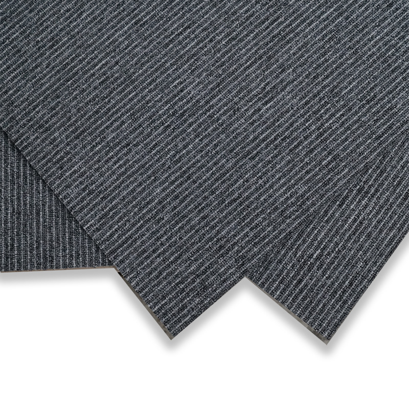  low-traffic-carpet-tiles product-details Pudding-08-Charcoal-Light-Grey-Lineals-model-cpt-1318PUDDING-08-CARPET-TILE-SECTION-WS