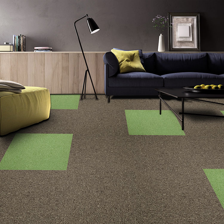  funky-carpet-tiles product-details magic-cube-008-green-50x50cm-model-fct-1348Magic-Cube-demo-07