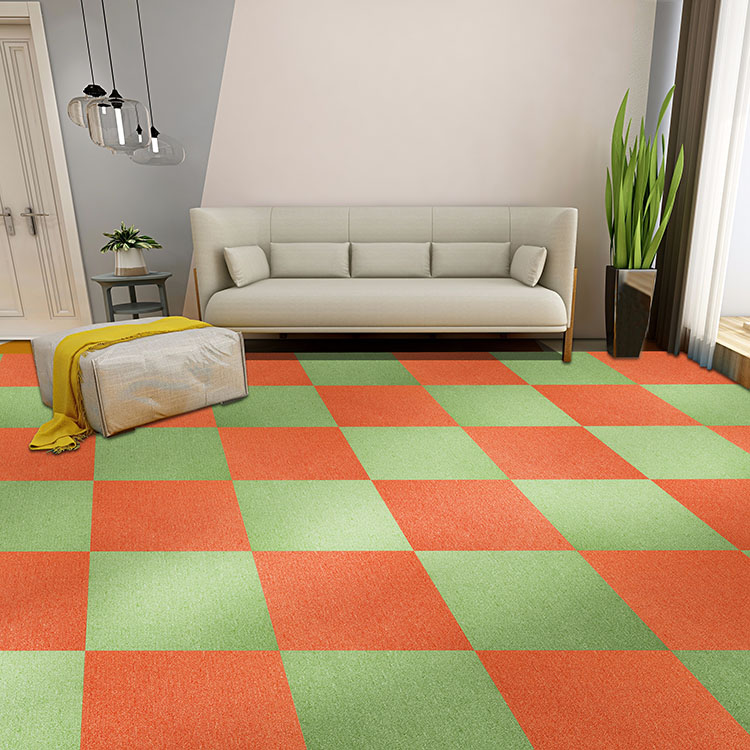  pure-colour-carpet-tiles product-details MAGIC-CUBE-007-ORANGE-50-x-50-cm-model-fct-1952Magic-Cube-demo-05