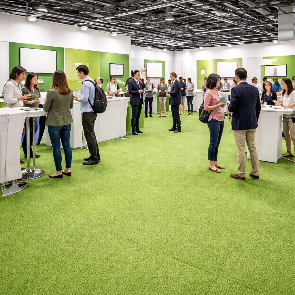  pure-colour-carpet-tiles product-details Lime-Green-Super-Tufted-Needle-Punch-1m-x-1m-Exhibition-Carpet-Tiles-model-xct-1956Mockup-1