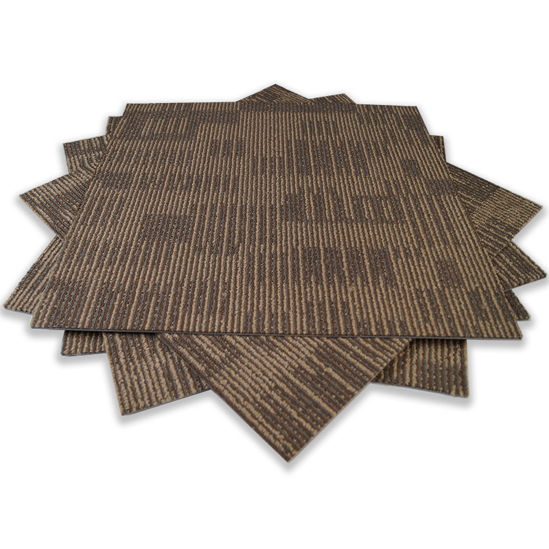  carpet-tiles product-details staff-colour-02-brown-tan-pattern-model:cpt-308STAFF-02-CARPET-TILES-STACK-PROFILE-TILE-CARPET-TILES-1-WS