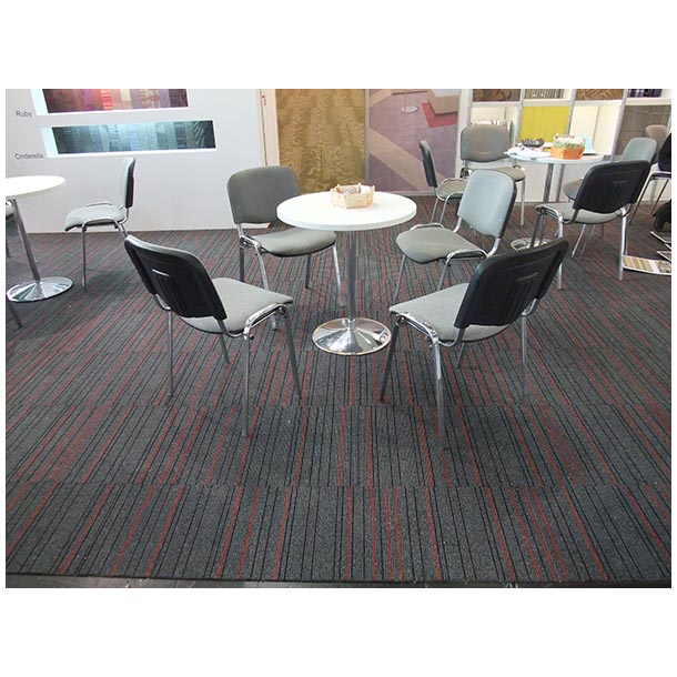  carpet-tiles product-details redback-charcoal-charcoal-black-silver-grey-bold-red-stripe-highlight-model:cpt-366carpet-tiles-redback5611