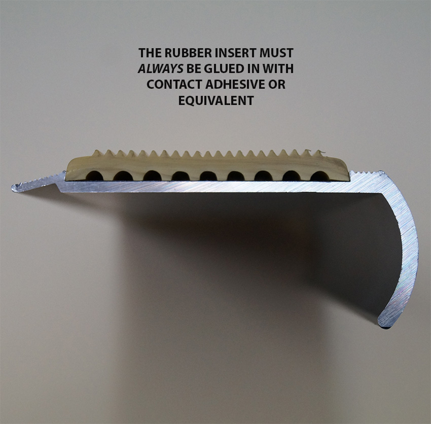  stair-nosing product-details ANODISED-ALUMINIUM-BULLNOSE-STAIR-NOSING-50mm-YELLOW-RUBBER-INSERT-3.66M-LENGTH-model-sn-941YELLOW-MUST-GLUE-IN-WS